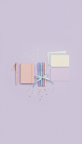 Violet spark stationery gift set